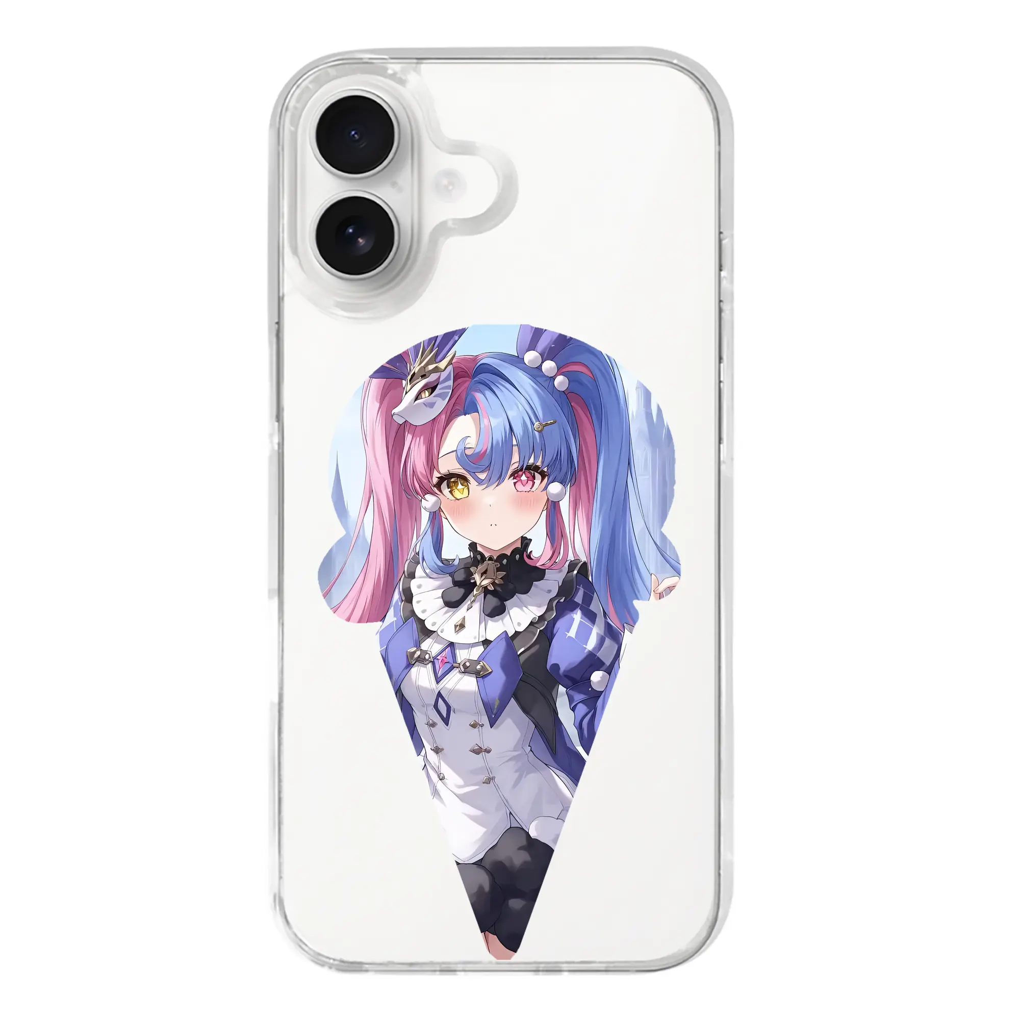 鳴潮 グッズ ロココ - iPhone 17シリーズ 透明スマホケース – 薄型・耐衝撃・精密フィット保護カバー